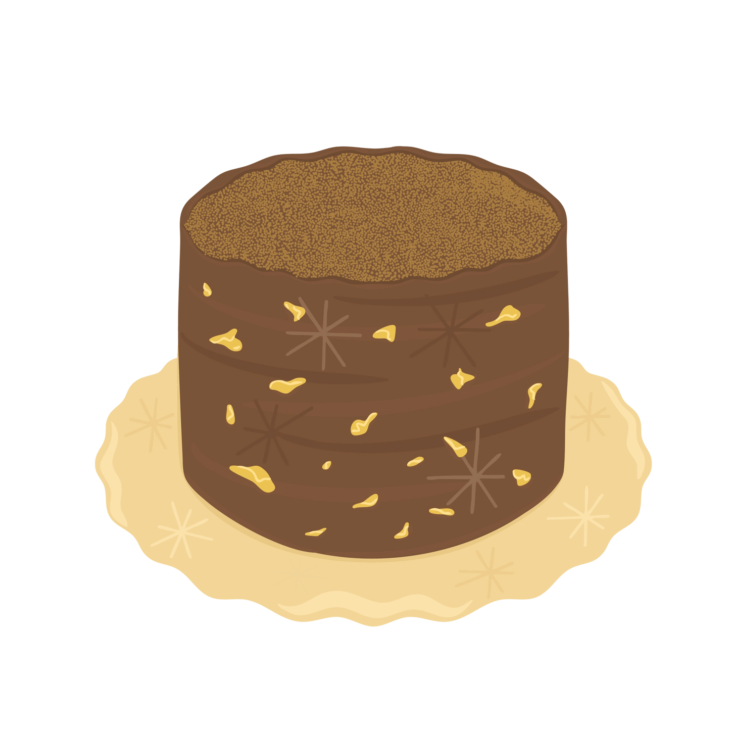 Chocolate & Toffee Cake - Tetesito De Limón