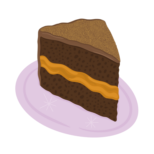 Rebanada Chocolate & Toffee Cake - Tetesito De Limón