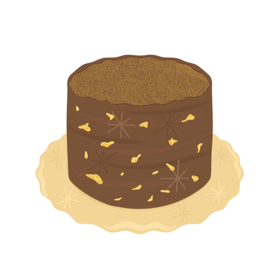 Chocolate & Toffee Cake - Tetesito De Limón