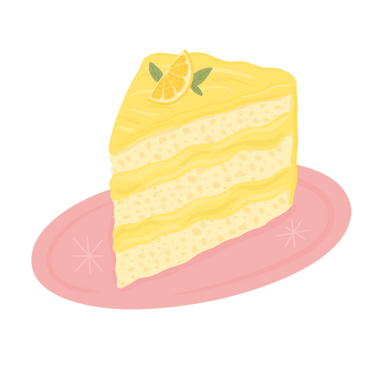 Rebanada de Lemon Pie cake - Tetesito De Limón